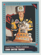Mario Lemieux - Pittsburgh Penguins - Conn Smythe Trophy (NHL Hockey Card) 1992-93 Score Canadian # 519 Mint