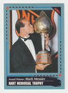 Mark Messier - New York Rangers - Hart Memorial Trophy (NHL Hockey Card) 1992-93 Score Canadian # 521 Mint