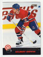 Gilbert Dionne - Montreal Canadiens (NHL Hockey Card) 1992-93 Score Sharp Shooters # 7 Mint