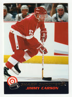 Jimmy Carson - Detroit Red Wings (NHL Hockey Card) 1992-93 Score Sharp Shooters # 9 Mint