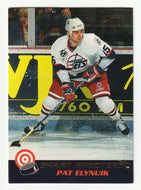 Pat Elyniuk - Winnipeg Jets (NHL Hockey Card) 1992-93 Score Sharp Shooters # 23 Mint