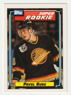 Pavel Bure - Vancouver Canucks - Super Rookie (NHL Hockey Card) 1992-93 Topps # 8 Mint