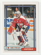 Jim Hrivnak - Washington Capitals (NHL Hockey Card) 1992-93 Topps # 18 Mint