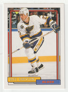 Dave Christian - St. Louis Blues (NHL Hockey Card) 1992-93 Topps # 21 Mint