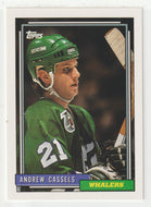 Andrew Cassels - Hartford Whalers (NHL Hockey Card) 1992-93 Topps # 23 Mint
