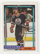 Petr Klima - Edmonton Oilers (NHL Hockey Card) 1992-93 Topps # 26 Mint