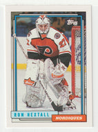 Ron Hextall - Quebec Nordiques (NHL Hockey Card) 1992-93 Topps # 40 Mint