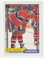 Mike McPhee - Montreal Canadiens (NHL Hockey Card) 1992-93 Topps # 45 Mint