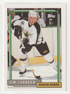 Jim Johnson - Minnesota North Stars (NHL Hockey Card) 1992-93 Topps # 54 Mint