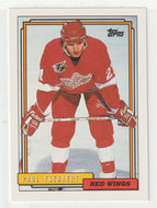 Paul Ysebaert - Detroit Red Wings (NHL Hockey Card) 1992-93 Topps # 58 Mint