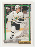 Brian Propp - Minnesota North Stars (NHL Hockey Card) 1992-93 Topps # 65 Mint