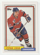 Stephan Lebeau - Montreal Canadiens (NHL Hockey Card) 1992-93 Topps # 69 Mint