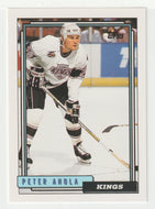 Peter Ahola - Los Angeles Kings (NHL Hockey Card) 1992-93 Topps # 73 Mint