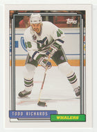 Todd Richards - Hartford Whalers (NHL Hockey Card) 1992-93 Topps # 79 Mint