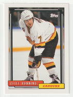 Cliff Ronning - Vancouver Canucks (NHL Hockey Card) 1992-93 Topps # 81 Mint