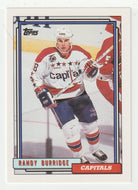 Randy Burridge - Washington Capitals (NHL Hockey Card) 1992-93 Topps # 83 Mint