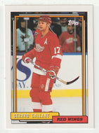 Gerard Gallant - Detroit Red Wings (NHL Hockey Card) 1992-93 Topps # 92 Mint