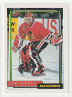 Jim Waite - Chicago Blackhawks (NHL Hockey Card) 1992-93 Topps # 100 Mint