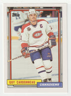 Guy Carbonneau - Montreal Canadiens (NHL Hockey Card) 1992-93 Topps # 125 Mint
