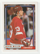 Kevin Miller - Washington Capitals (NHL Hockey Card) 1992-93 Topps # 129 Mint