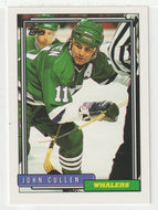 John Cullen - Hartford Whalers (NHL Hockey Card) 1992-93 Topps # 132 Mint