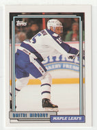 Dmitri Mironov - Toronto Maple Leafs (NHL Hockey Card) 1992-93 Topps # 144 Mint