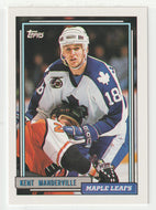 Kent Manderville - Toronto Maple Leafs (NHL Hockey Card) 1992-93 Topps # 148 Mint