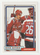 Kevin Hatcher - Washington Capitals (NHL Hockey Card) 1992-93 Topps # 149 Mint