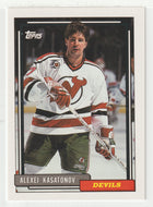 Alexei Kasatonov - New Jersey Devils (NHL Hockey Card) 1992-93 Topps # 152 Mint