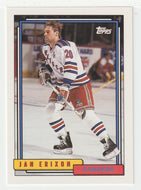 Jan Erixon - New York Rangers (NHL Hockey Card) 1992-93 Topps # 153 Mint