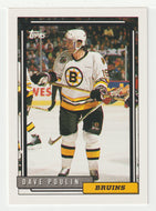Dave Poulin - Boston Bruins (NHL Hockey Card) 1992-93 Topps # 155 Mint