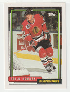 Brian Noonan - Chicago Blackhawks (NHL Hockey Card) 1992-93 Topps # 159 Mint