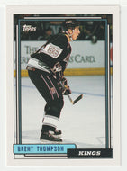 Brent Thompson - Los Angeles Kings (NHL Hockey Card) 1992-93 Topps # 161 Mint