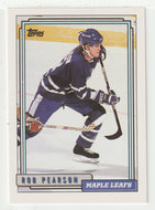Rob Pearson - Toronto Maple Leafs (NHL Hockey Card) 1992-93 Topps # 168 Mint