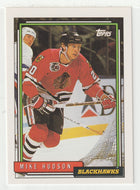 Mike Hudson - Chicago Blackhawks (NHL Hockey Card) 1992-93 Topps # 172 Mint