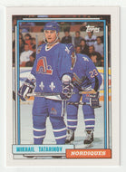 Mikhail Tatarinov - Quebec Nordiques (NHL Hockey Card) 1992-93 Topps # 180 Mint