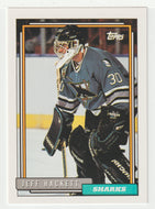 Jeff Hackett - San Jose Sharks (NHL Hockey Card) 1992-93 Topps # 185 Mint