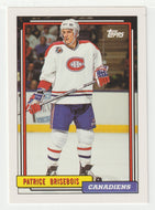 Patrice Brisebois - Montreal Canadiens (NHL Hockey Card) 1992-93 Topps # 189 Mint