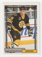 Brent Ashton - Boston Bruins (NHL Hockey Card) 1992-93 Topps # 191 Mint