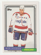 Nick Kypreos - Hartford Whalers (NHL Hockey Card) 1992-93 Topps # 193 Mint