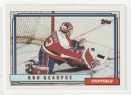 Don Beaupre - Washington Capitals (NHL Hockey Card) 1992-93 Topps # 195 Mint