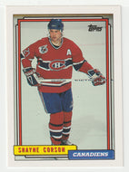Shayne Corson - Montreal Canadiens (NHL Hockey Card) 1992-93 Topps # 201 Mint