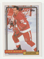 Brad Marsh - Detroit Red Wings (NHL Hockey Card) 1992-93 Topps # 215 Mint
