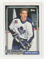 Ken Baumgartner - Toronto Maple Leafs (NHL Hockey Card) 1992-93 Topps # 217 Mint