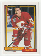 Theo Fleury - Calgary Flames (NHL Hockey Card) 1992-93 Topps # 220 Mint