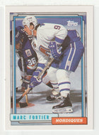 Marc Fortier - Quebec Nordiques (NHL Hockey Card) 1992-93 Topps # 226 Mint