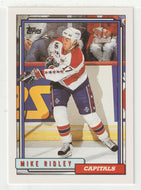 Mike Ridley - Washington Capitals (NHL Hockey Card) 1992-93 Topps # 236 Mint