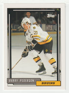 Barry Pederson - Boston Bruins (NHL Hockey Card) 1992-93 Topps # 241 Mint