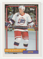 Kris Draper - Winnipeg Jets (NHL Hockey Card) 1992-93 Topps # 249 Mint