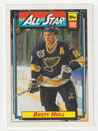 Brett Hull - St. Louis Blues - All-Star Team (NHL Hockey Card) 1992-93 Topps # 260 Mint